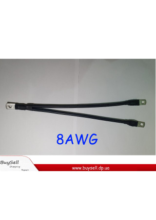 Перемичка для BMS з проводом 8AWG с наконечником Перемичка для BMS з проводом 8AWG с наконечником