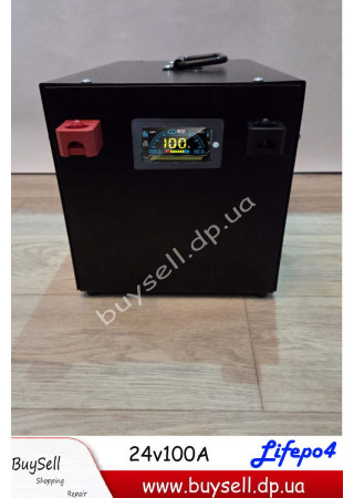 Акумулятор LiFePO4 24V 100Ah з BMS 100A (EVE)