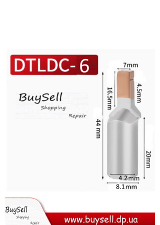 Кабельний наконечник DTLDC-6 (алюміній + мідь)