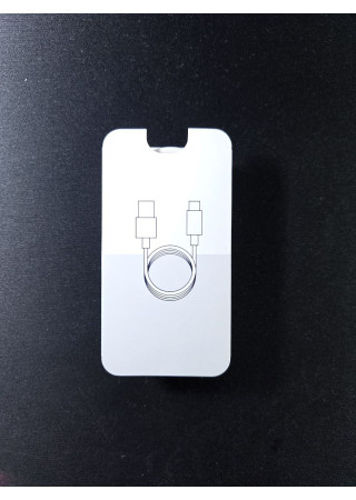 Кабель заряджання  Philip Morris Products USB  to Type-C 100W (1.0m) White. ORIGINAL.
